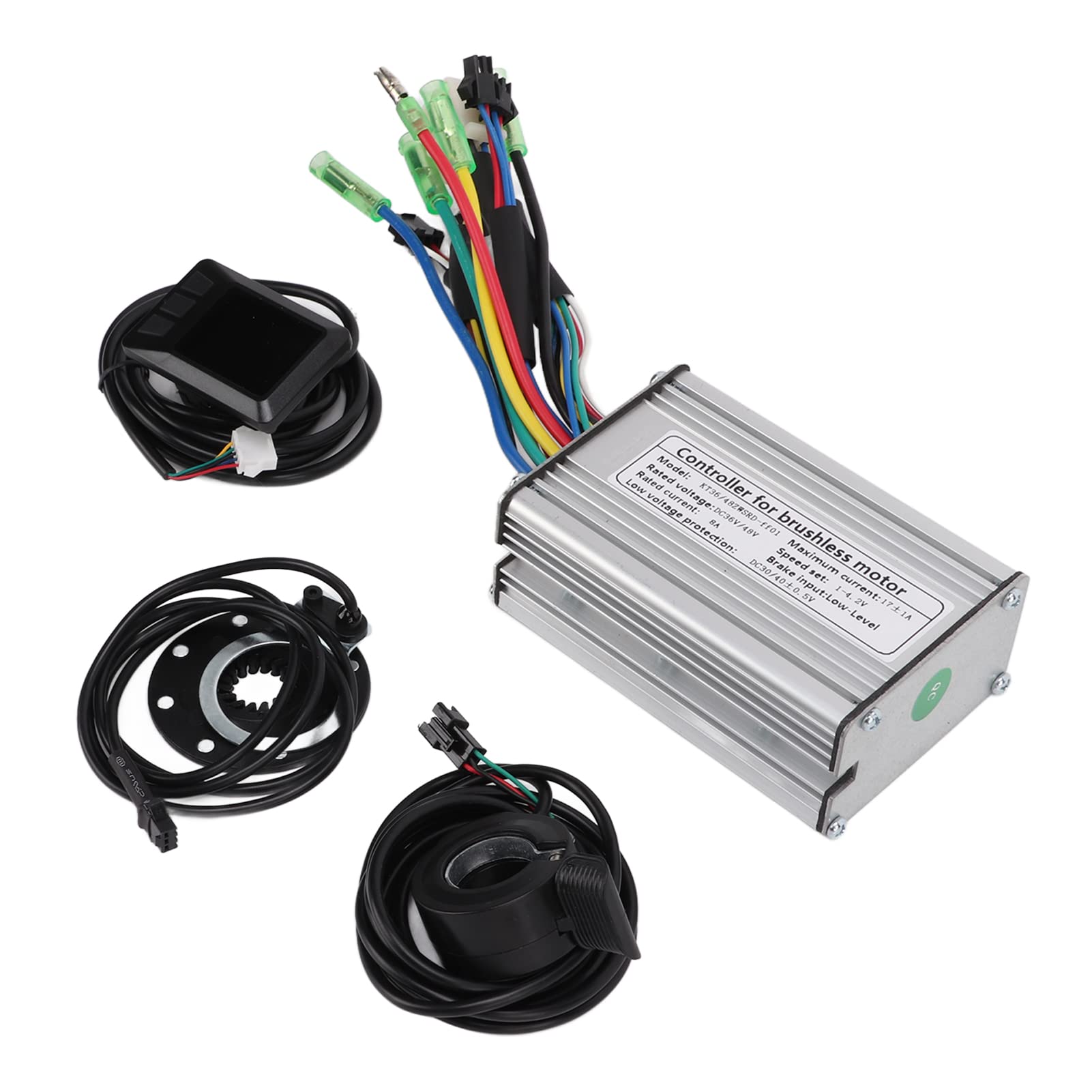Hozee 36V/48V 350W High Performance Electric Bike Motor Controller Kit - Sensitive & Efficient for E-Bike Conversion & DIY Projects - Perfect for Commuting, Off-Roading & Urban Riding