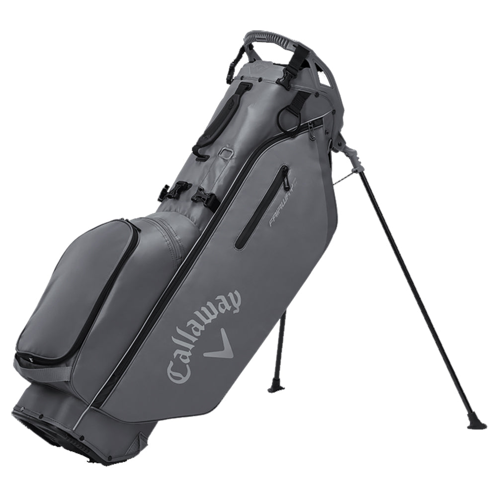 Callaway Fairway C Double Strap Golf Stand Bag - Lightweight Golf Bag with 14-Way Divider & Comfortable Straps - Perfect for Golf Course & Driving Range Practice