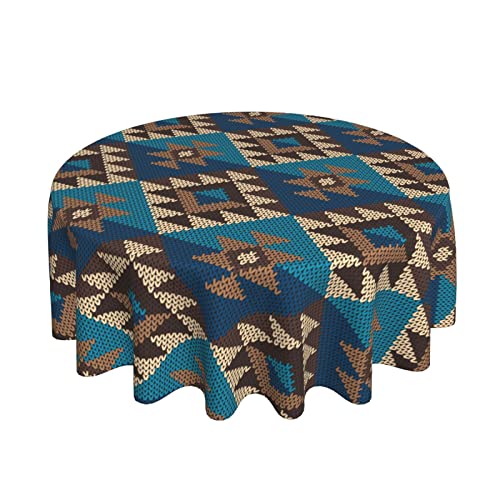Blue Native American Ethnic Tribal