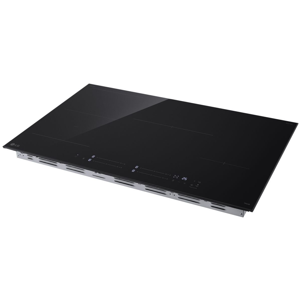 LG 80cm Series 7 Induction Cooktop with 4 Zones & 1 Flexi Zone - BCI807T4BG - Perfect for Modern Kitchens, Home Cooking & Professional Chefs