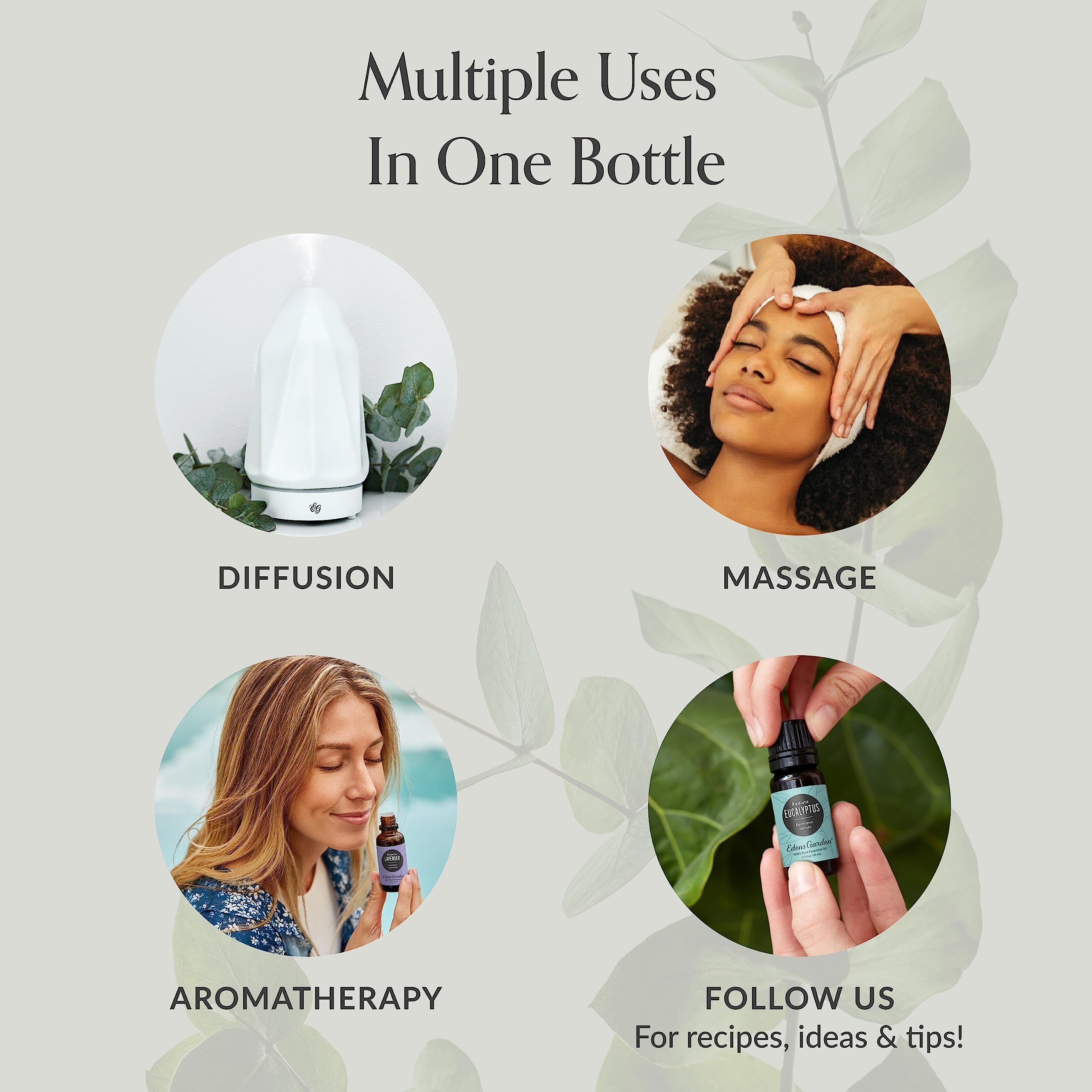 Edens Garden Ho Wood Essential Oil - 100% Pure Premium Grade, Undiluted & Natural for Aromatherapy | Best for Diffusers, Skin Care, Candles & Humidifiers | 10ml (.33 fl oz) | Perfect for Relaxation, Stress Relief & Home Spa