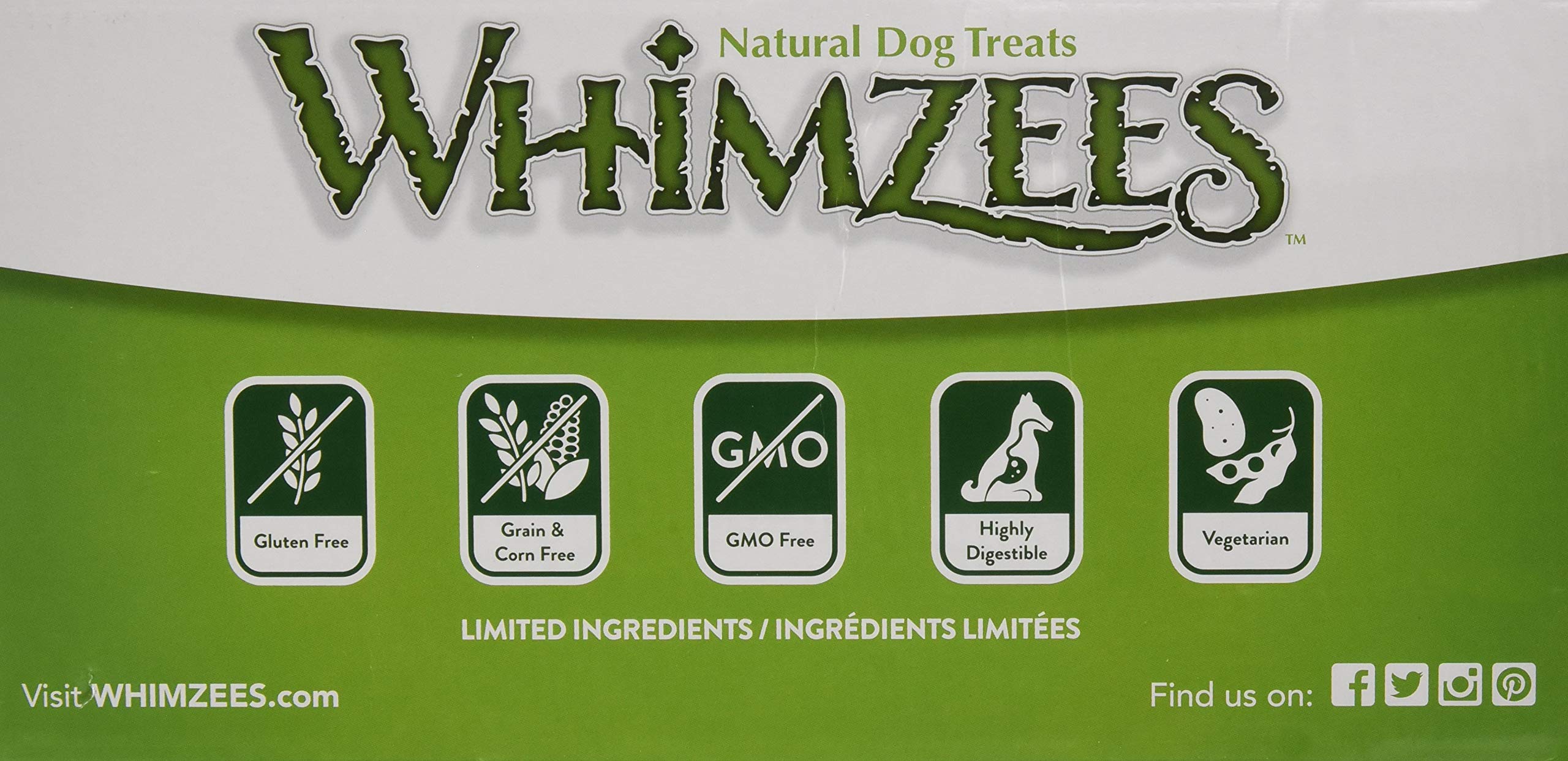 PARAGON 154101 Whimzees Natural Dental Chews for Dogs - 150-Count Small Toothbrush Star Dog Treats for Teeth Cleaning & Fresh Breath | Perfect for Small Breed Puppies & Adult Dogs