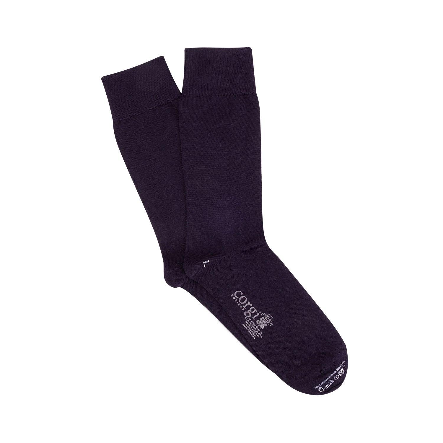 Premium Men's Cashmere & Silk Blend Socks - Ultra Soft & Breathable for Winter Comfort - Ideal for Gifts, Travel & Business Wear