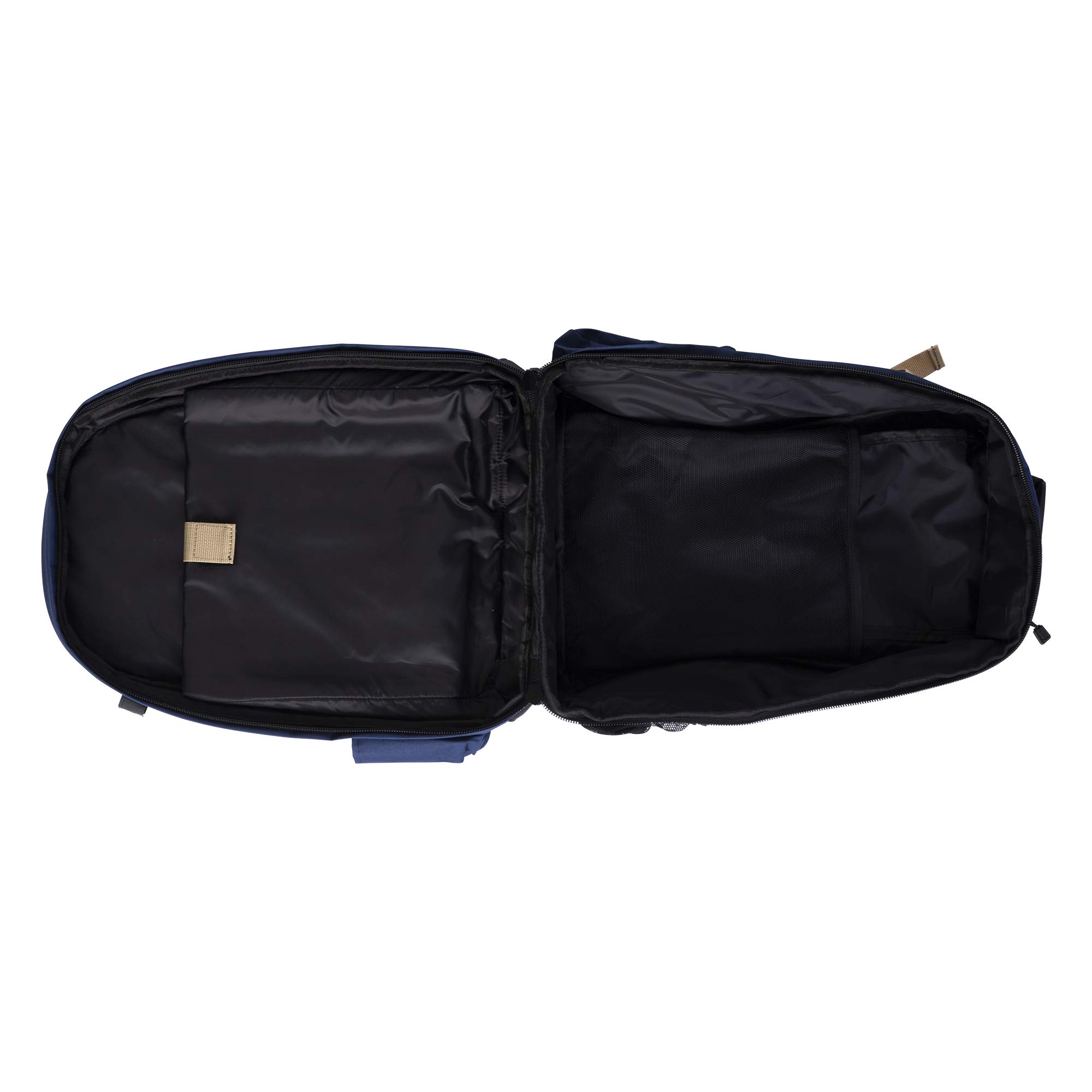 Huntley Equestrian Deluxe Heavy Duty Nylon Horse Riding Backpack - Waterproof Exterior Storage Bag with Adjustable Shoulder Straps - Perfect for Horse Shows, Trail Rides & Outdoor Adventures