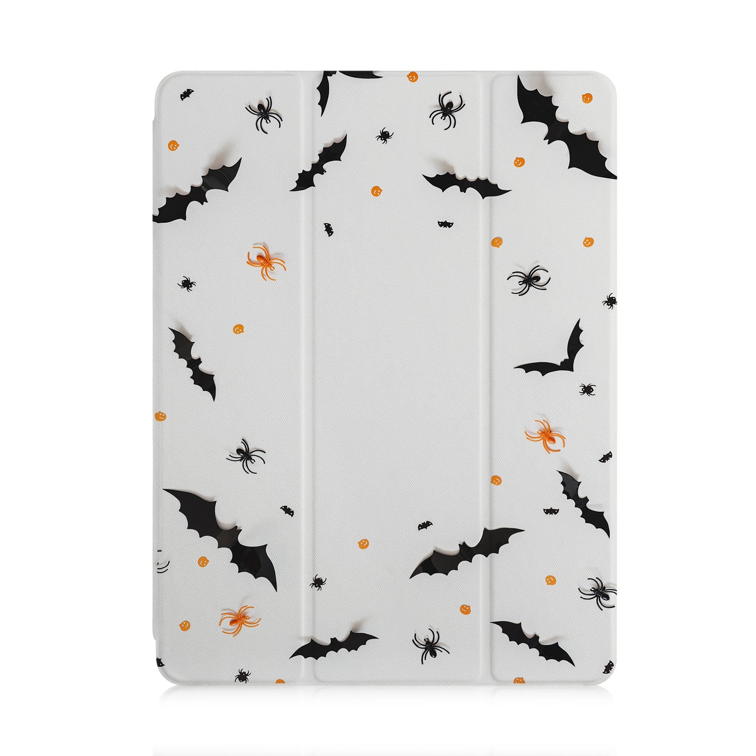 Halloween Themed iPad Trifold Case - Slim Protective Cover with Auto Sleep/Wake for iPad 10.2/9.7/8/7 (2021-2017 Models) - Perfect for Spooky Season Decor, Trick-or-Treating & Halloween Parties