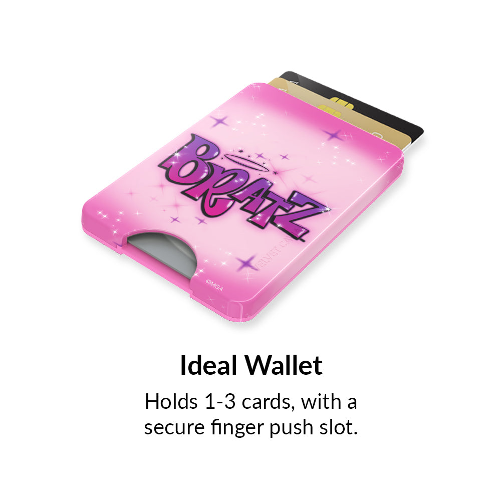 Bratz Airbrush Angelz MagSafe Wallet for iPhone - Stylish & Secure Magnetic Phone Wallet for Women - Perfect for Travel, Shopping & Everyday Use