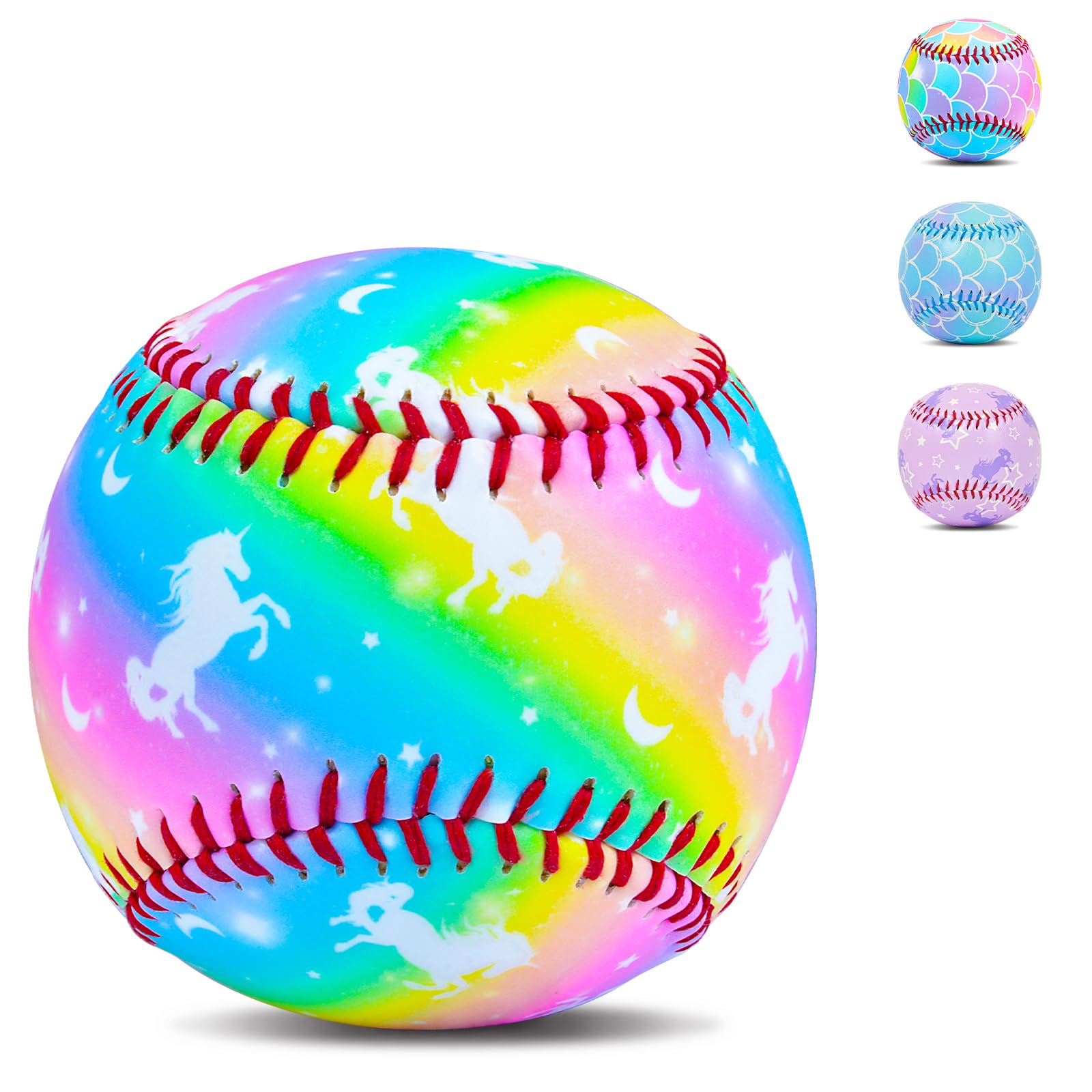 **9 Inch Standard Practice Baseball for Kids & Beginners - Safe Throwing, Catching & Batting - Perfect Baseball Gift for Girls & Boys - Ideal for T-Ball, Backyard Practice & Training Drills**