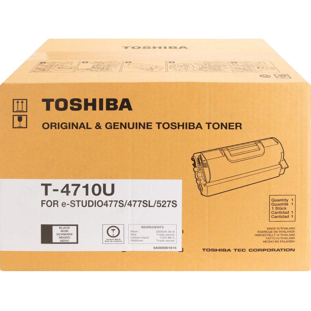 Original Toshiba T4710U Drum Unit - Compatible with Toshiba e-STUDIO Series - High-Quality Replacement for Reliable Printing Performance - Perfect for Office & Home Use