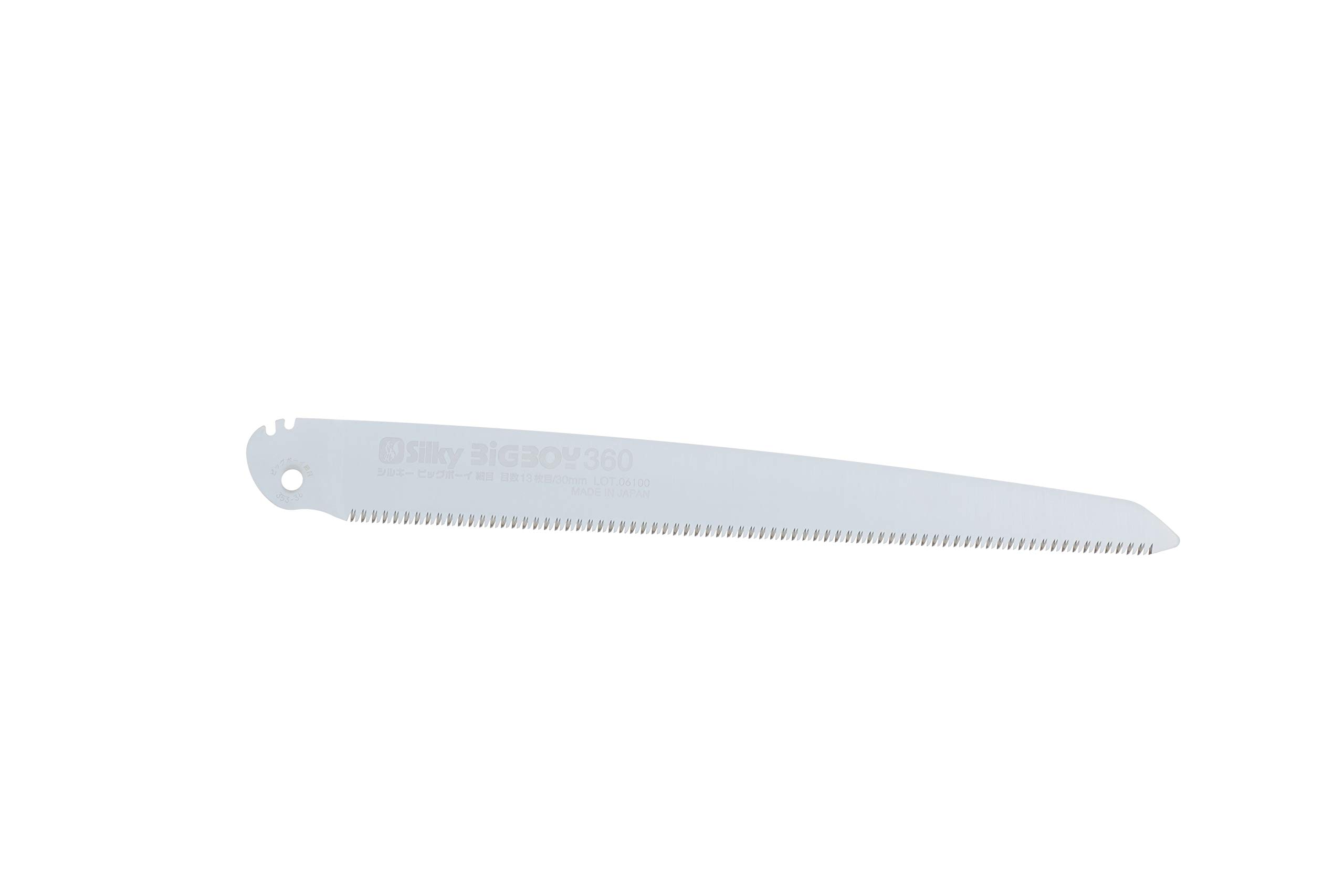 Silky Replacement Blade BIGBOY 360mm Fine Teeth (353-36) - Precision Cutting for Woodworking, Pruning & Landscaping | Compatible with Silky Saws