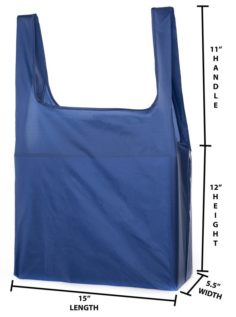 Eco-Friendly Reusable Shopping Bags - Large Foldable Heavy Duty Tote Bags for Groceries, Beach, Travel & Daily Use | Mato & Hash