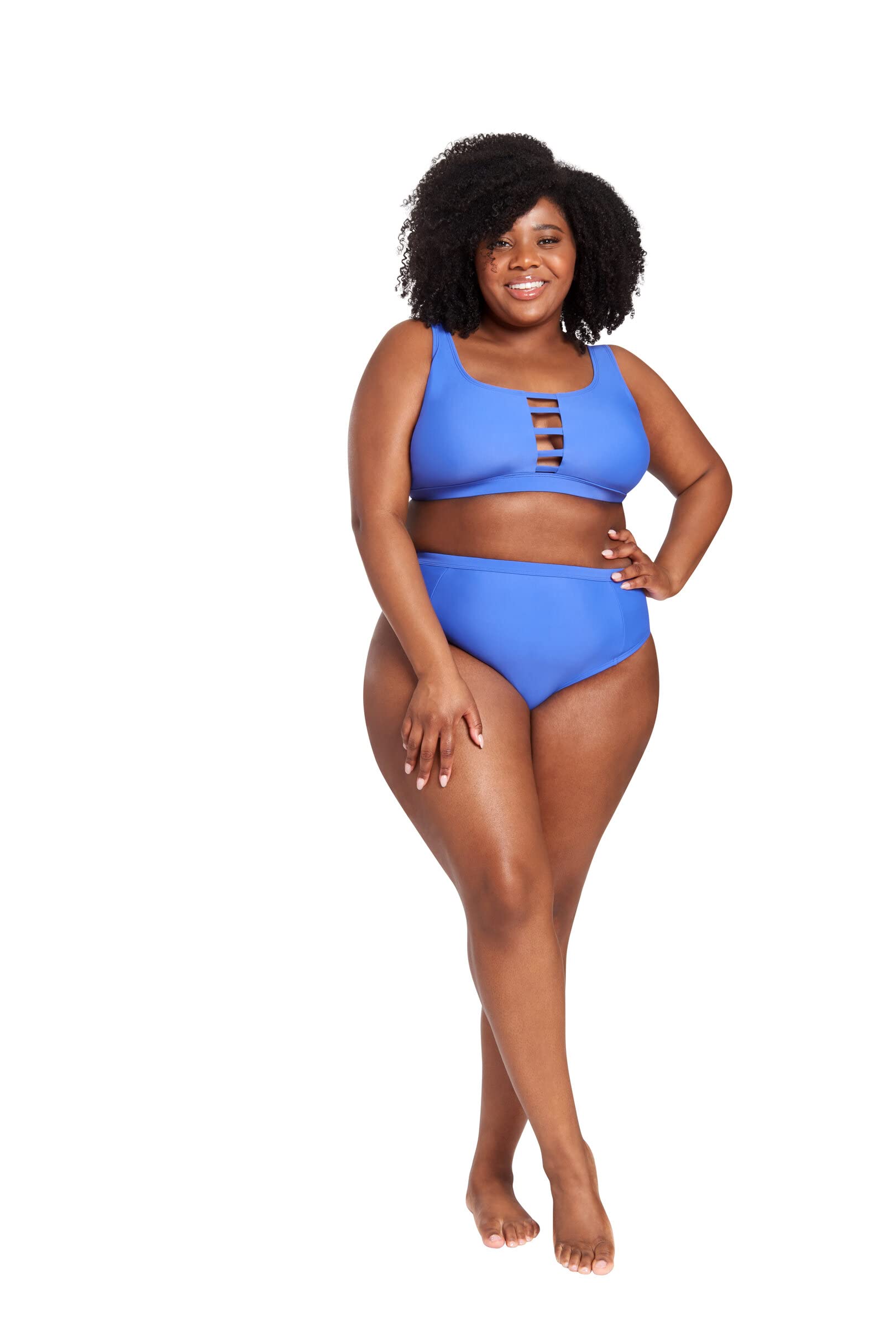 LYSA Women's Bandeau Bikini Top - Sexy Strapless Swimwear for Women, Adjustable Comfort Fit, Summer Beach Pool Party Essential