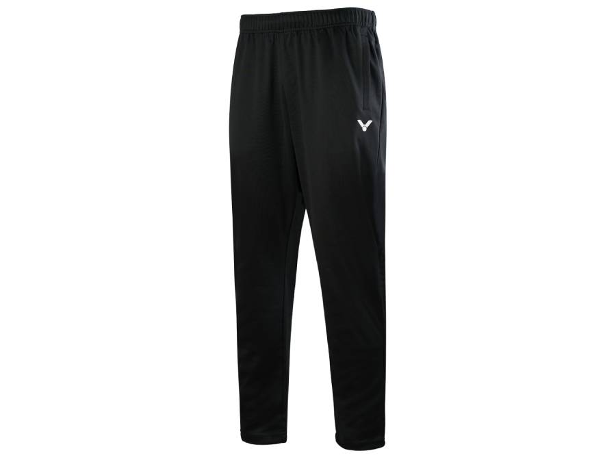 Victor Unisex Track Pants P00802C - Comfortable Athletic Joggers for Men & Women - Perfect for Running, Gym Workouts & Casual Wear [Black]