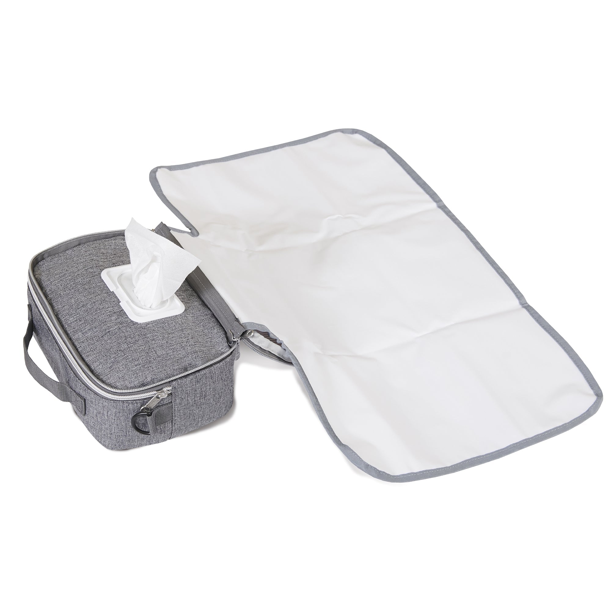 Portable Diaper Changing Bag - Waterproof Travel Baby Changing Station with Insulated Pocket & Wipes Case - Perfect for On-the-Go Parents, Air Travel, and Outdoor Adventures