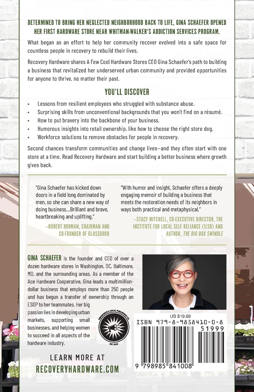 Recovery Hardware: Inspiring Business Book About Entrepreneurship, Community Restoration & Life Transformation - Perfect for Small Business Owners & Social Entrepreneurs