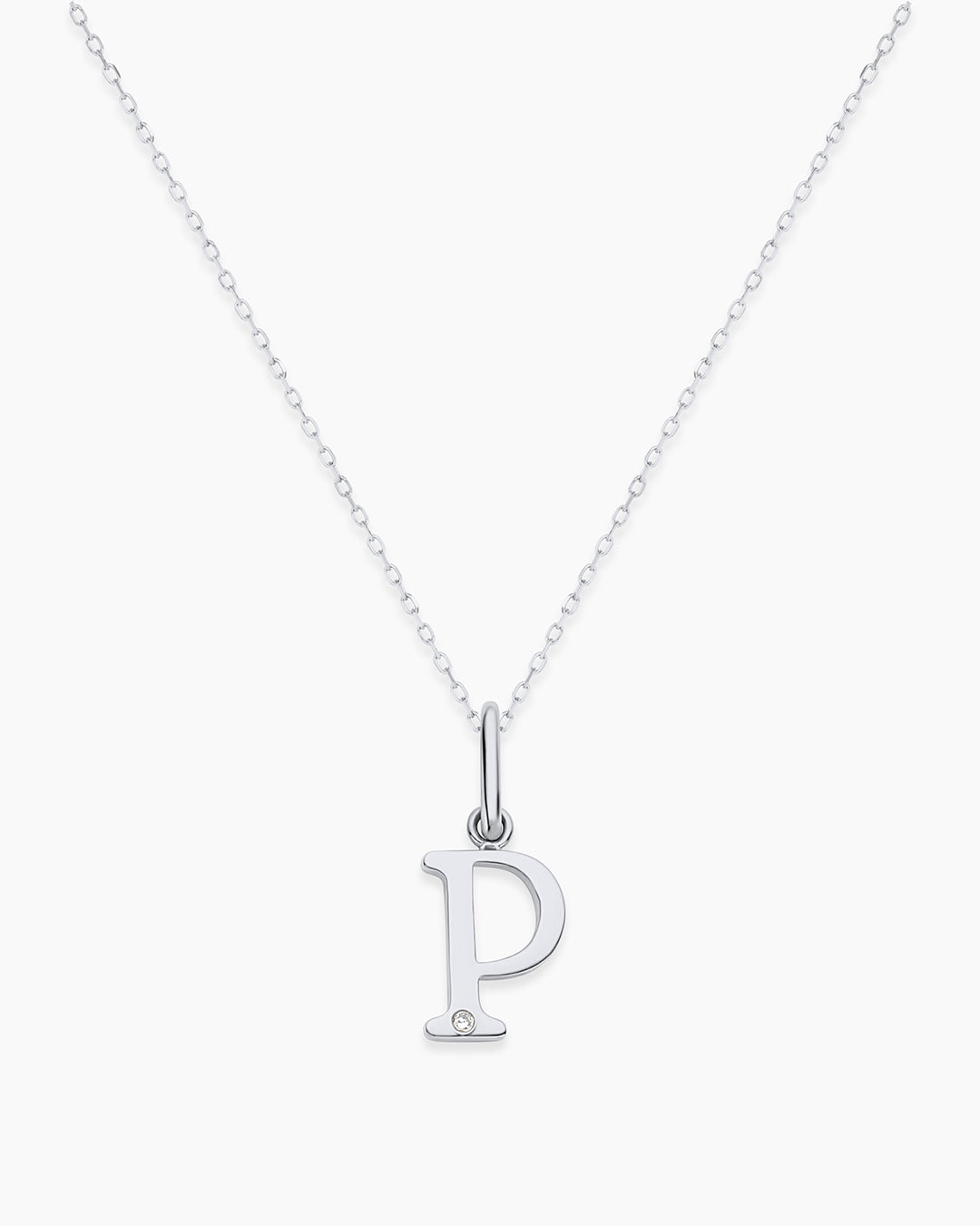 Vintage Diamond Alphabet Charm Necklace - Personalized Initial Pendant Jewelry for Women, Gift for Her, Birthday, Anniversary, Valentine's Day