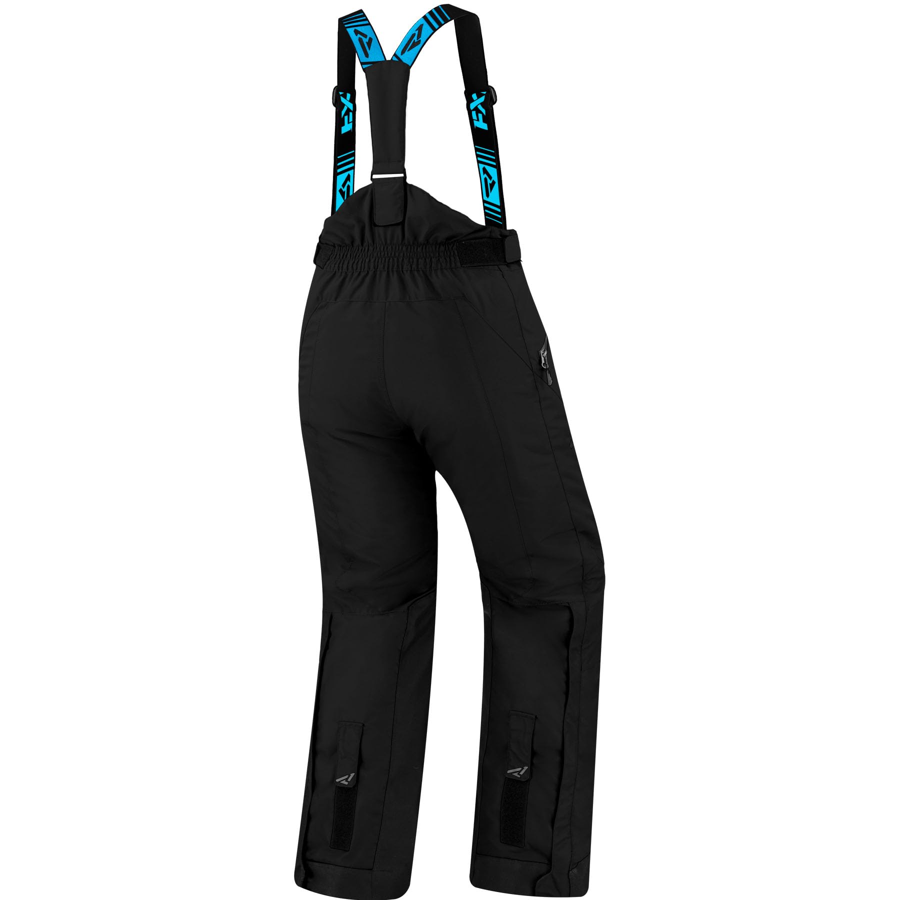 FXR Women's Fresh Pant 2025 - Breathable Activewear Pants for Running, Yoga & Gym (Black/Sky Blue, 2-Pack) | Perfect for Workouts & Outdoor Activities