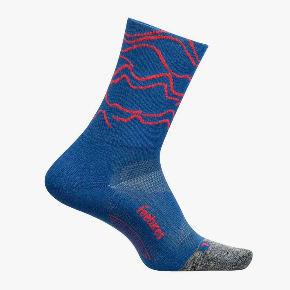 Feetures Elite Ultra Light Mini Crew Socks - Performance Running & Hiking Socks for Men & Women - Breathable, Cushioned & Arch Support - Perfect for Workouts, Marathons & Outdoor Adventures