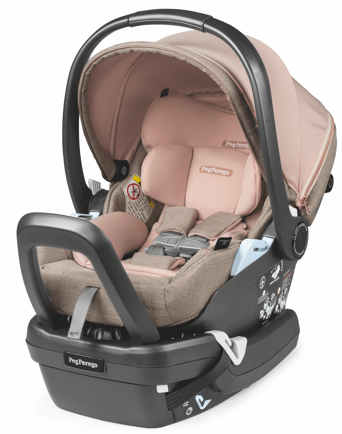 Peg Perego Primo Viaggio 4-35 Lounge Convertible Car Seat for Infants & Toddlers - Safe & Comfortable Baby Car Seat for Travel, Commuting, and Family Road Trips