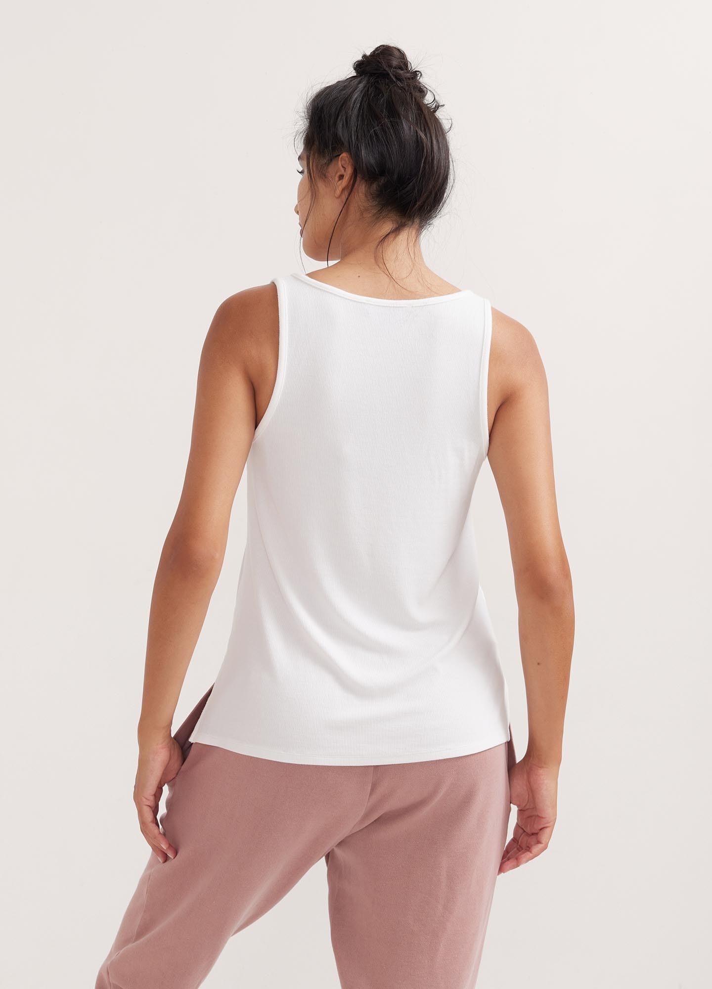 Ultra Soft Ribbed Nursing Tank Top for Breastfeeding Moms - Comfortable Maternity Wear for Day & Night Use