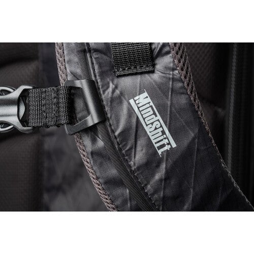 MindShift Gear Backlight XP 26L Camera Backpack - Waterproof DSLR Backpack for Photographers, Travel & Hiking - Black Camera Bag with Laptop Compartment & Tripod Holder