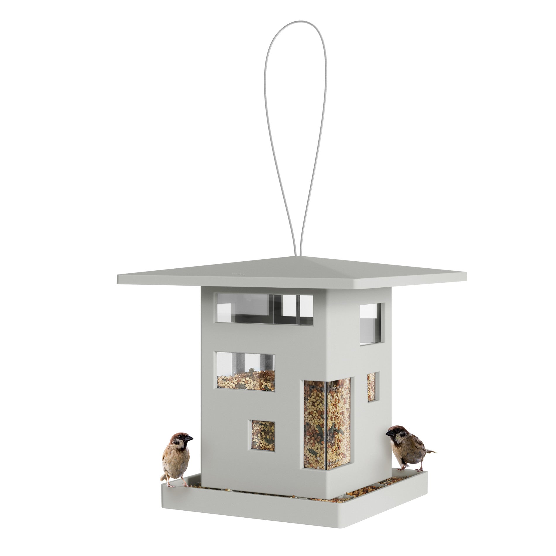 Premium Bird Cafe - High-Quality Bird Feeder & Perch for Outdoor & Indoor Use - Attract Wild Birds to Your Garden, Patio, or Balcony