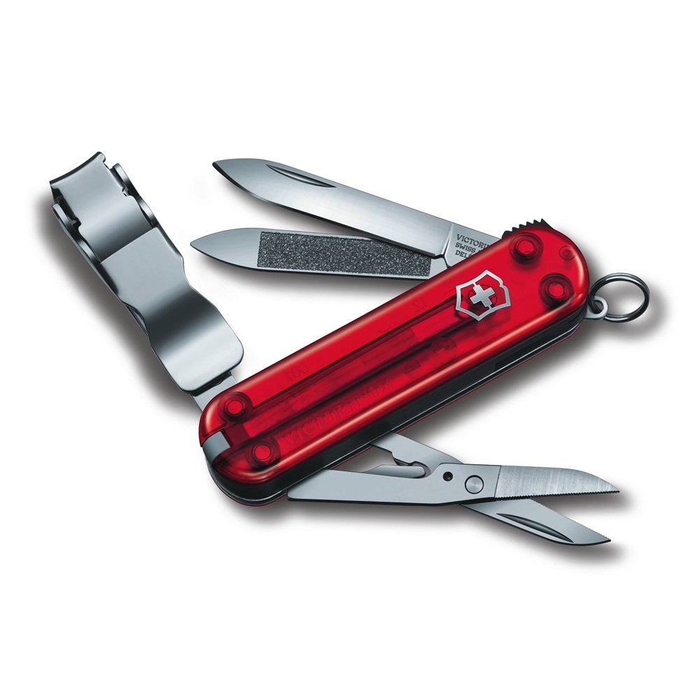 Victorinox 580 Swiss Multi-Tool - 8 Functions with Nail Clip & File for Travel & Grooming