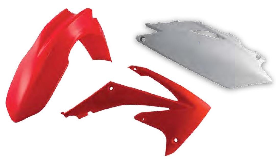 Acerbis USA Plastic Kit CRF450 BK 2082050001 - Durable Replacement Body Kit for Honda CRF450 Dirt Bike - Perfect for Off-Road Racing & Trail Riding