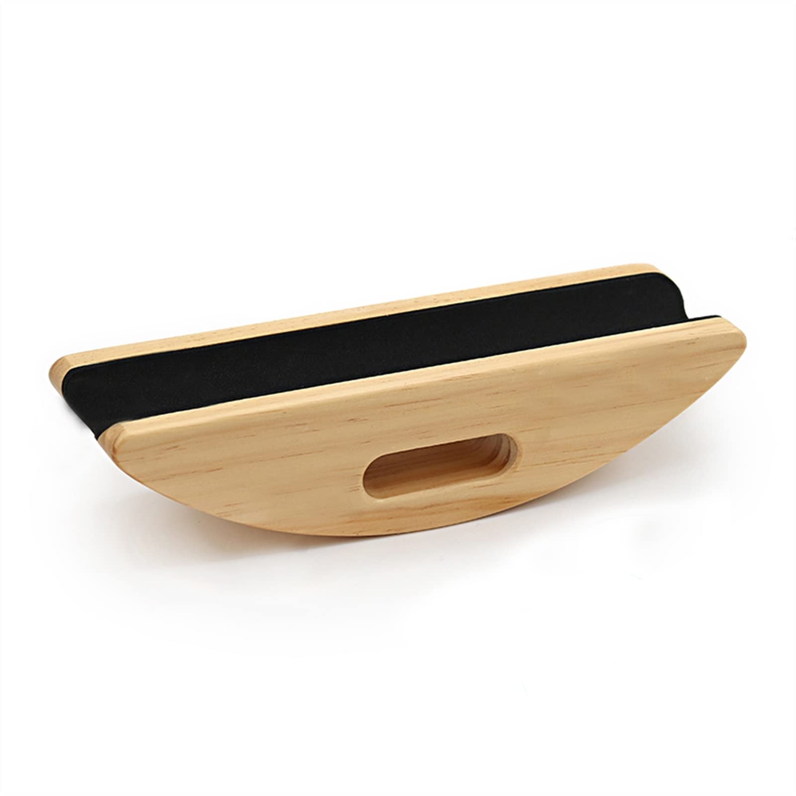 Premium Guitar Bass Neck Rest - Semicircular Wooden Bracket with Cork Lining for Luthiers & Guitar Maintenance | Perfect for Workshop, Repair & Instrument Care