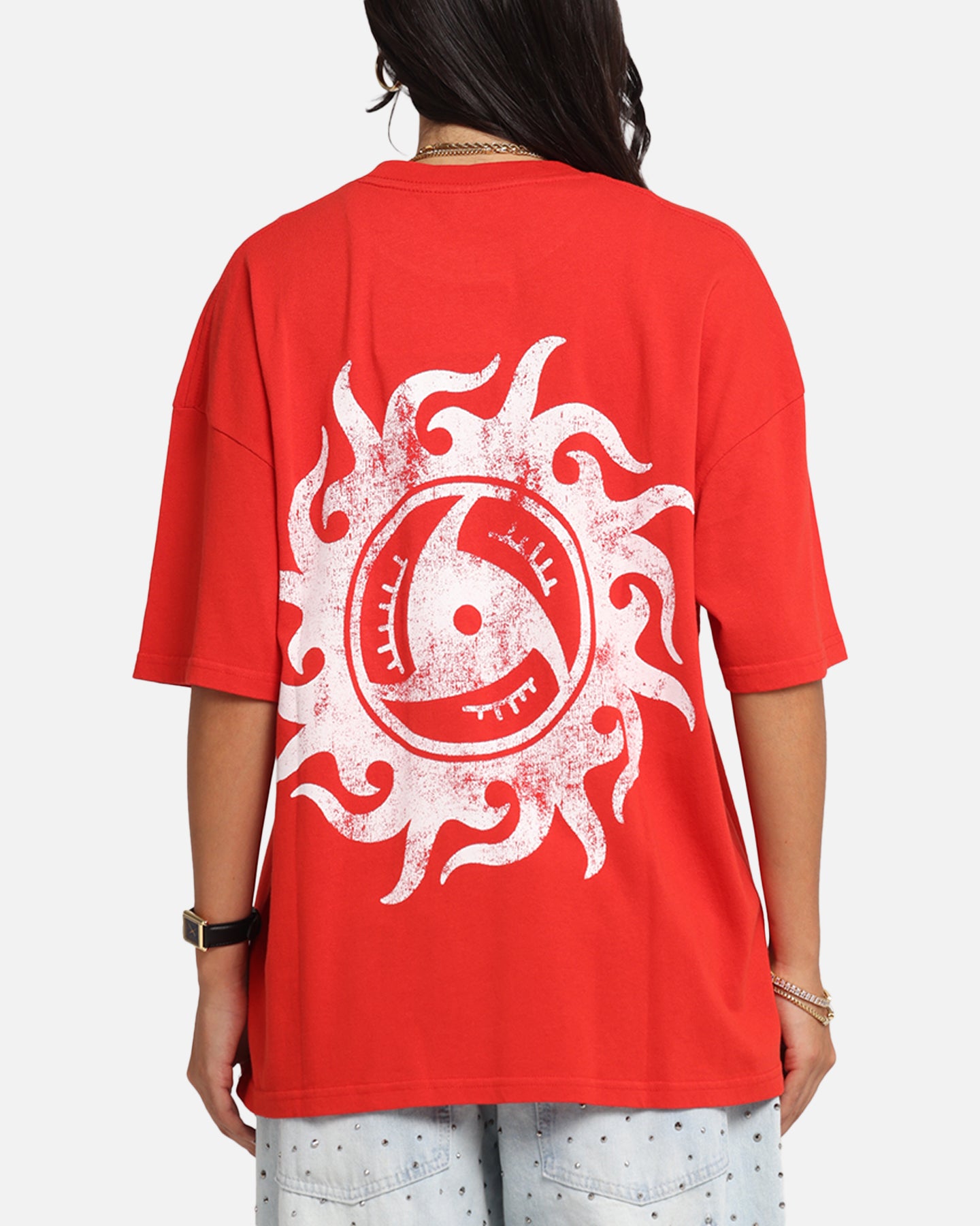 Naruto Chibi Itachi Vintage Anime T-Shirt - Red Cotton Graphic Tee for Men & Women - Perfect for Cosplay, Anime Conventions & Casual Wear