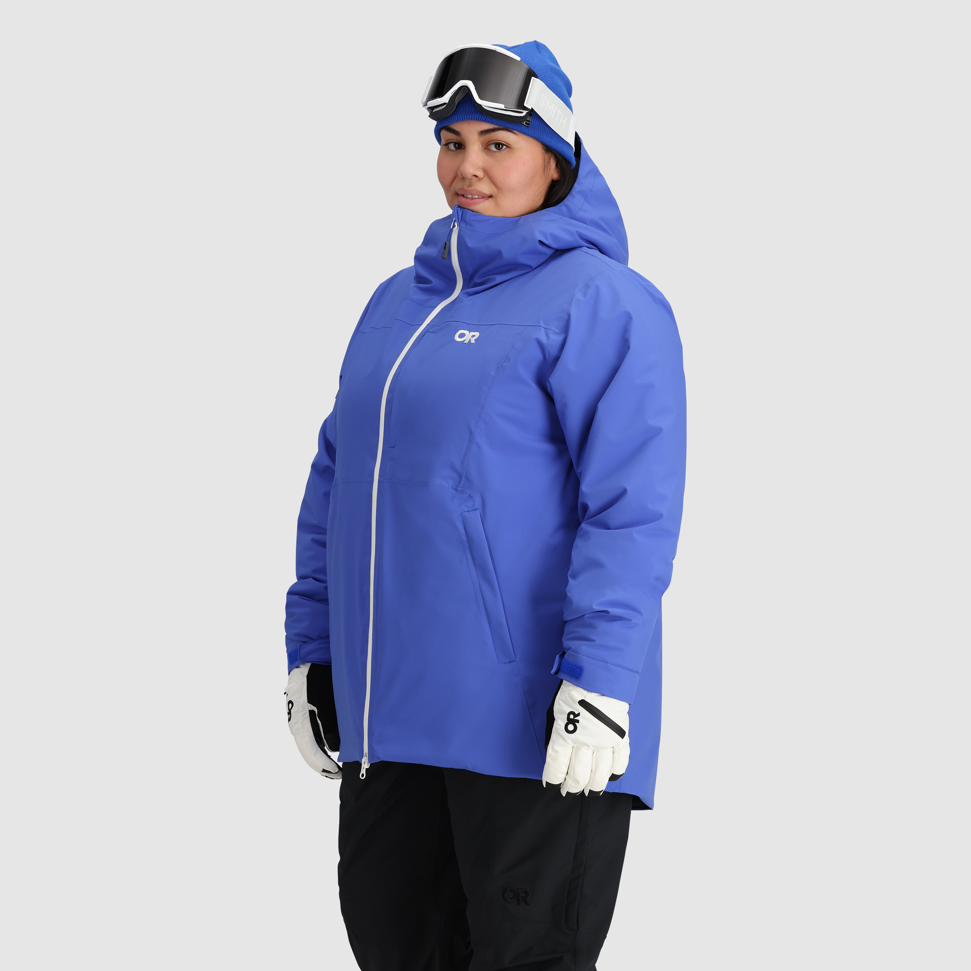 Women's Waterproof Insulated Snowcrew Jacket - Winter Warm Windproof Ski Coat for Outdoor Activities, Hiking & Snowboarding