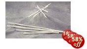 50 Pack 6 Inch Paper Sucker Sticks for Lollipops, Candy & Cake Decorating - Eco-Friendly Craft Supplies for DIY Treats, Party Favors & Baking Projects
