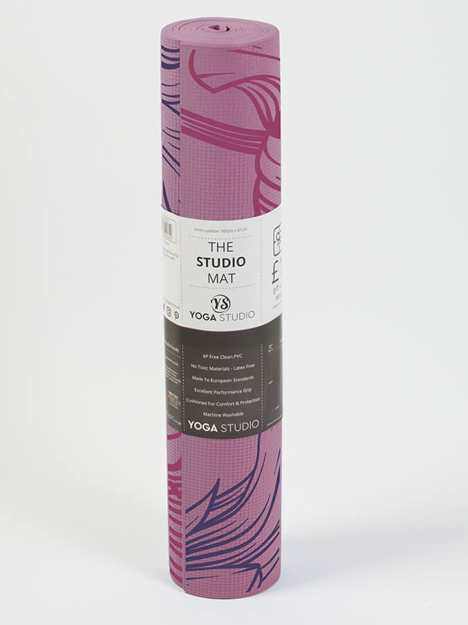 Premium 6mm Non-Slip Yoga Mat for Hot Yoga & Home Workouts - Eco-Friendly TPE Material for Enhanced Grip & Comfort
