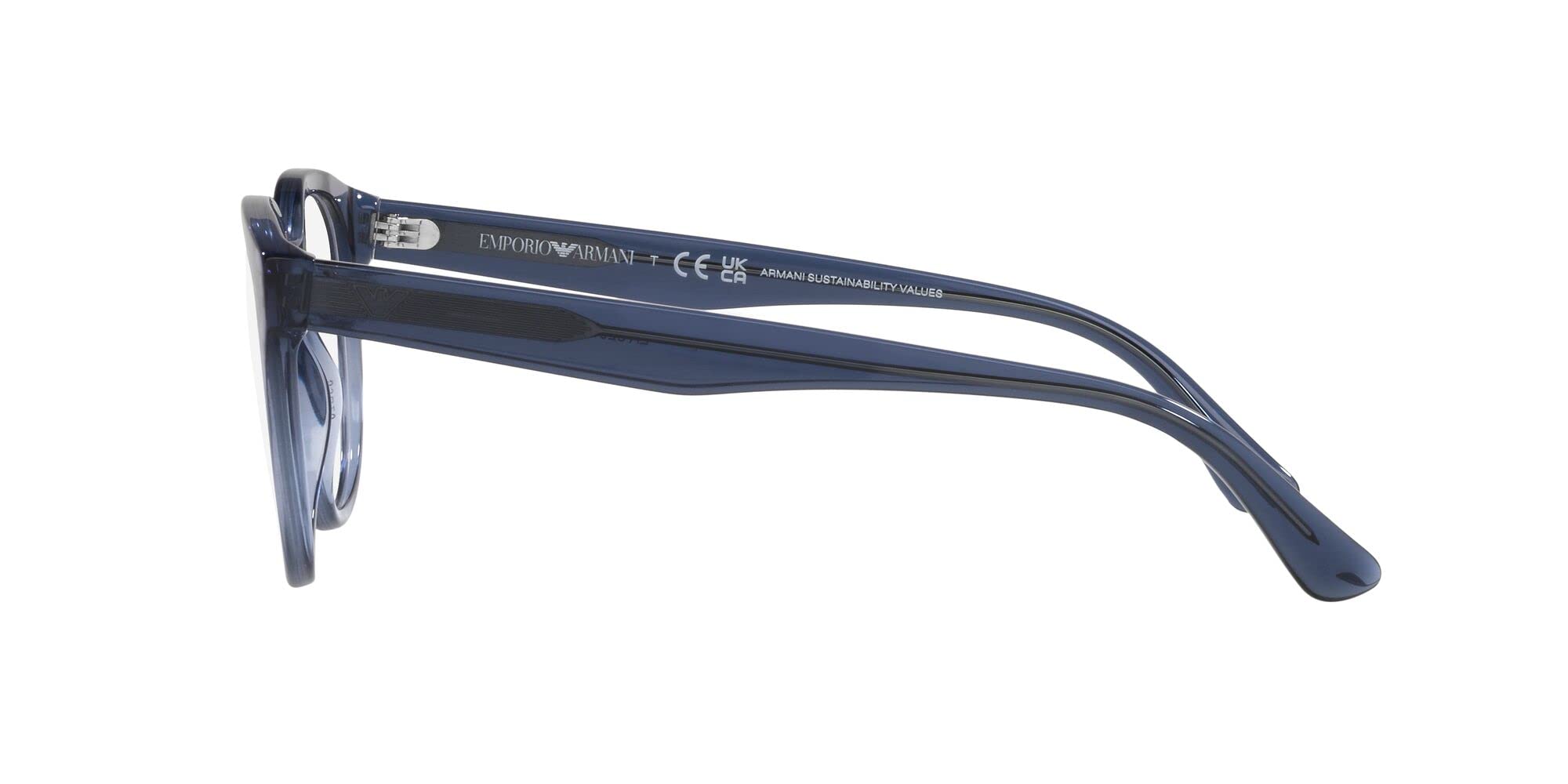 Emporio Armani EA3207 Men's Round Polarized Sunglasses UV Protection - Stylish for Driving, Beach & Outdoor Activities