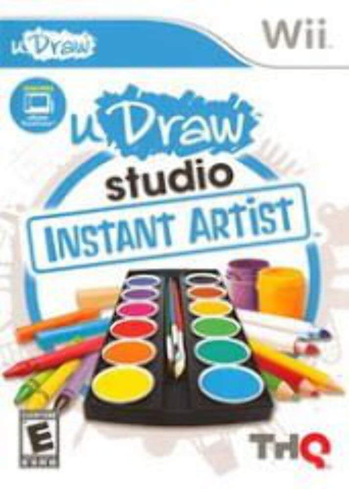 uDraw Studio: Instant Artist Drawing Tablet for Nintendo Wii - Creative Digital Art & Design Tool for Kids & Adults - Perfect for Home, School & Family Game Nights