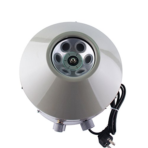 Eleoption 4000 RPM Electric Centrifuge Lab Equipment - 20ml x 6 Tubes, 110V for Medical, Clinical & Research Laboratories | Perfect for Blood Sample Separation, DNA Testing & Scientific Experiments
