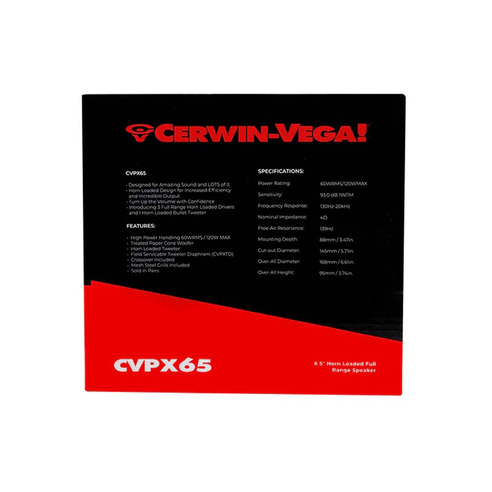 Cerwin Vega CVPX65 6.5