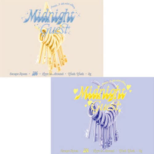 FROMIS_9 [MIDNIGHT GUEST] 4th Mini Album - 2CD Set with Limited Unfolded Poster, 2 Photo Books, Postcards & Collectibles (K-Pop Music Gift for Fans) - Perfect for K-Pop Collections, Birthday Gifts & Fan Meetings