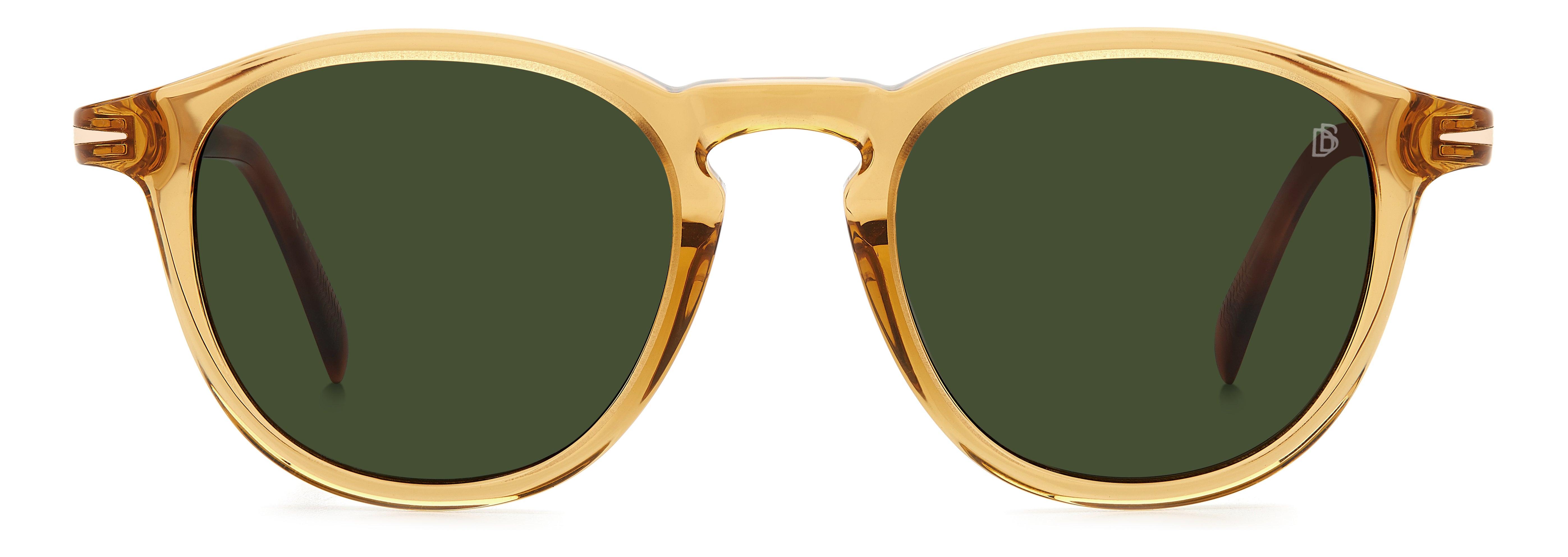 David Beckham DB1114/S Sunglasses - Polarized Aviator Style for Men - Perfect for Driving, Outdoor Sports & Fashion Accessories