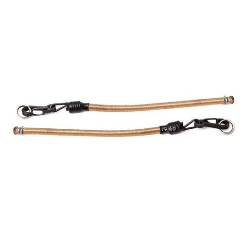 Premium Tactical Helmet NVG Bungee Straps - Tan Color, Secure Night Vision Goggles Attachment for Military, Airsoft & Outdoor Adventures