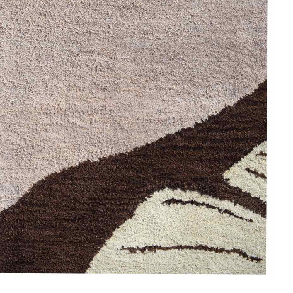 Hand Tufted Rainbow Loom Rug - Soft Non-Slip Area Rug for Kids Room, Nursery, Playroom & Bedroom Decor