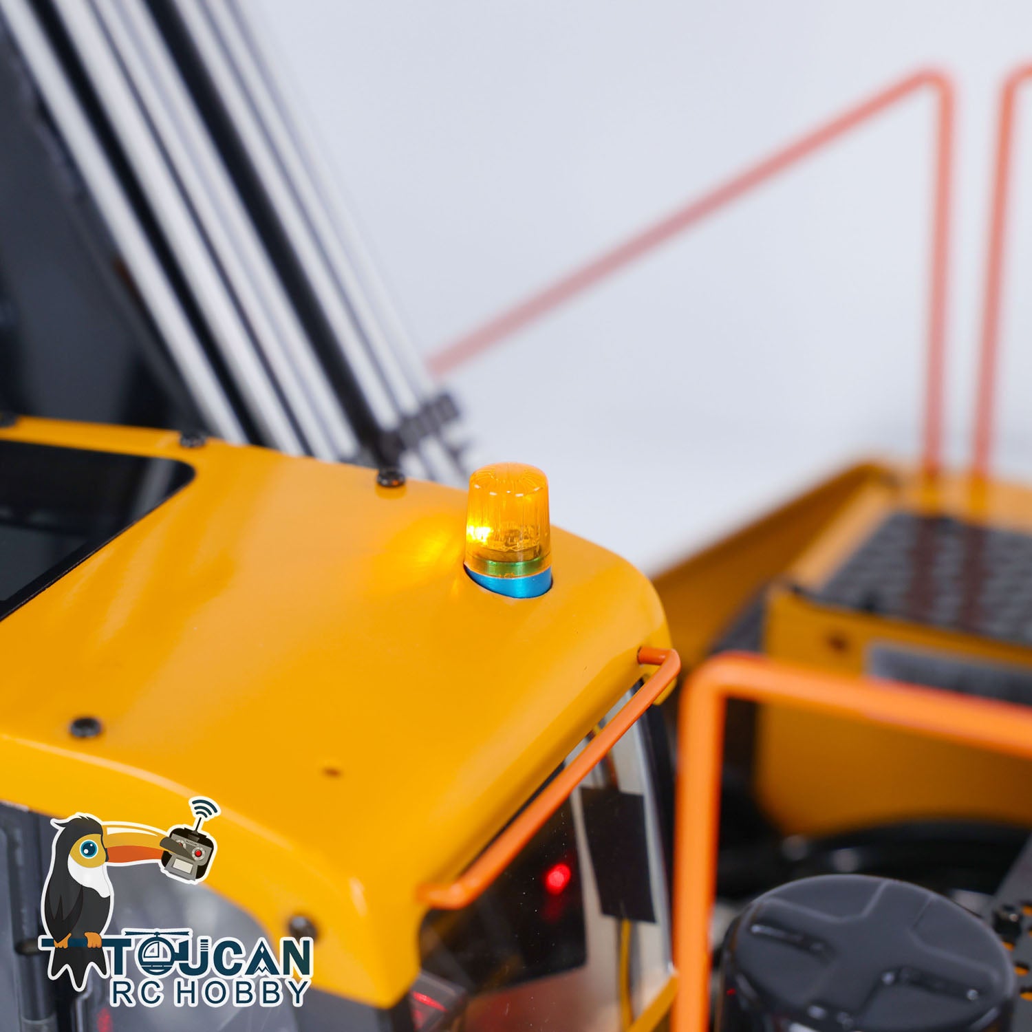 1/14 Scale Metal RC Hydraulic Excavator Toy - EC380 Tracked Electric Wireless Remote Control Digger, Heavy Construction Vehicle Model for Kids & Adults | Perfect for Construction Play, Collecting & STEM Learning