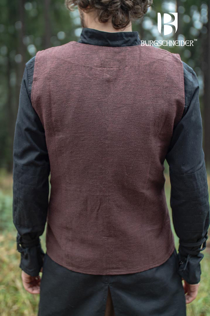Men's Brown Vest by Maron - Lightweight & Stylish for Outdoor Hiking, Camping & Casual Wear