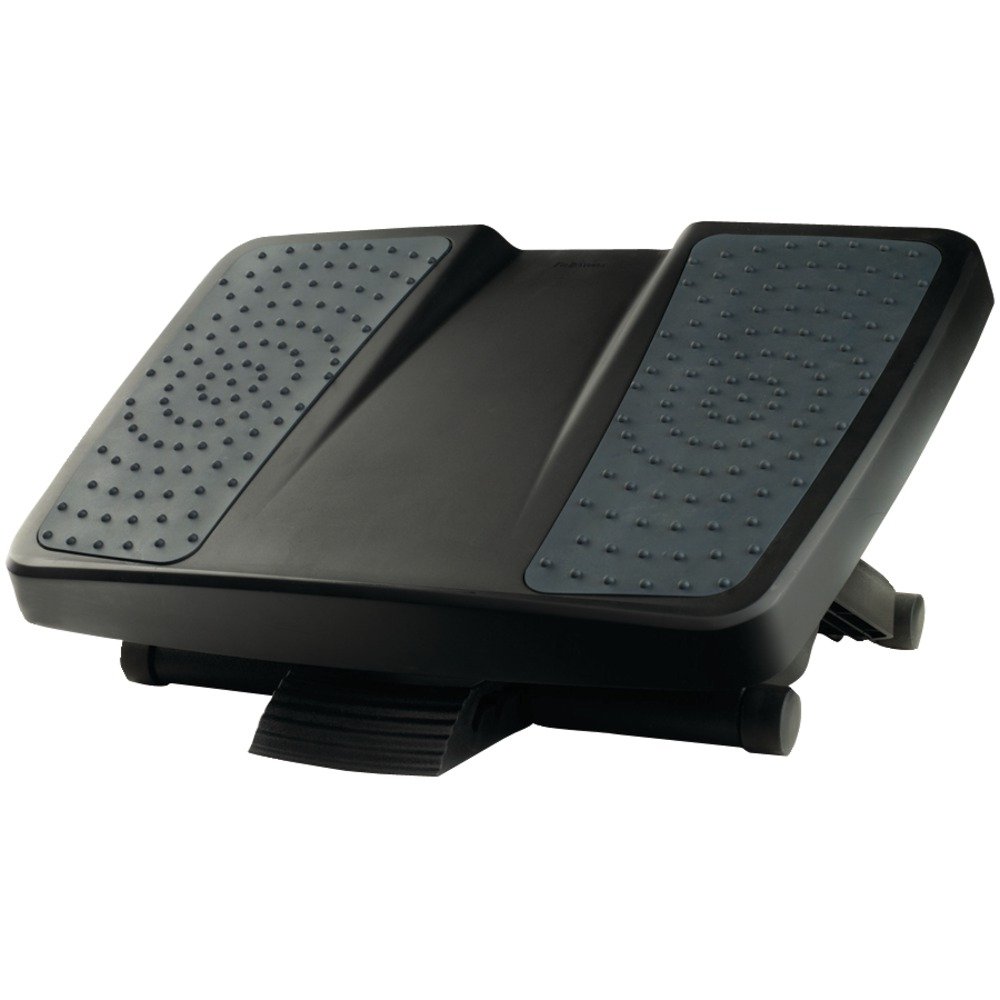 FELLOWES 8067001 Ultimate Foot Rest for Office & Home - Ergonomic Computer Foot Support for Desk, Gaming & Workstation Comfort - Reduce Fatigue & Improve Posture