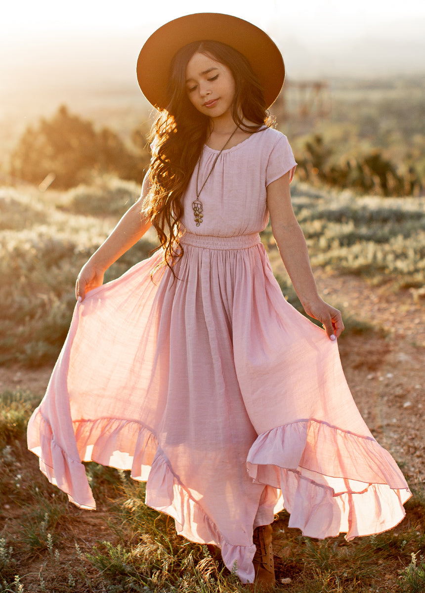 Briley Lilac Floral Dress for Women - Elegant Summer Casual Wear for Parties, Dates & Office