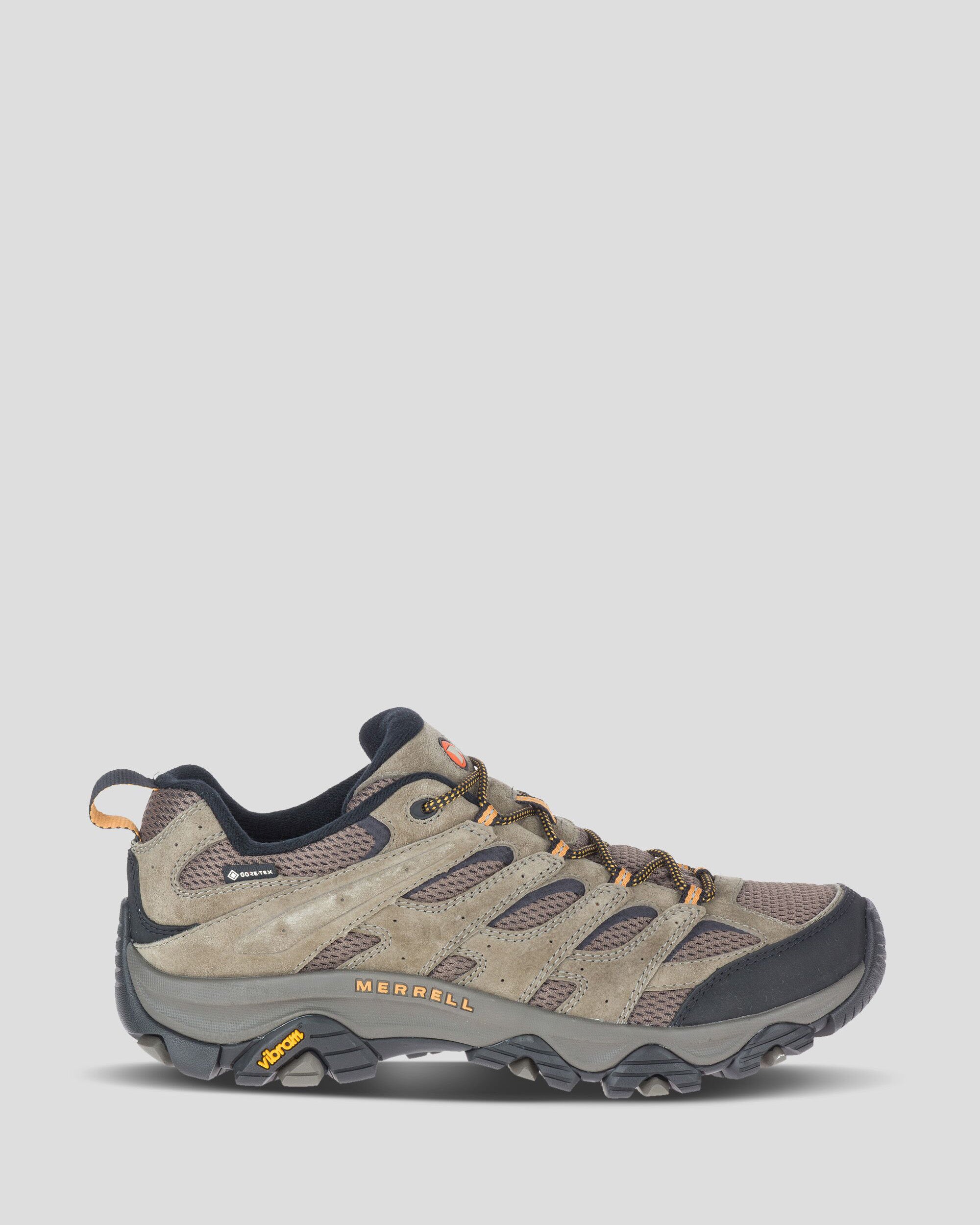 Men's Merrell Moab 3 Waterproof Hiking Shoes - Lightweight Trail Running Shoes for Men with Vibram Outsole | Perfect for Outdoor Adventures, Hiking & Backpacking