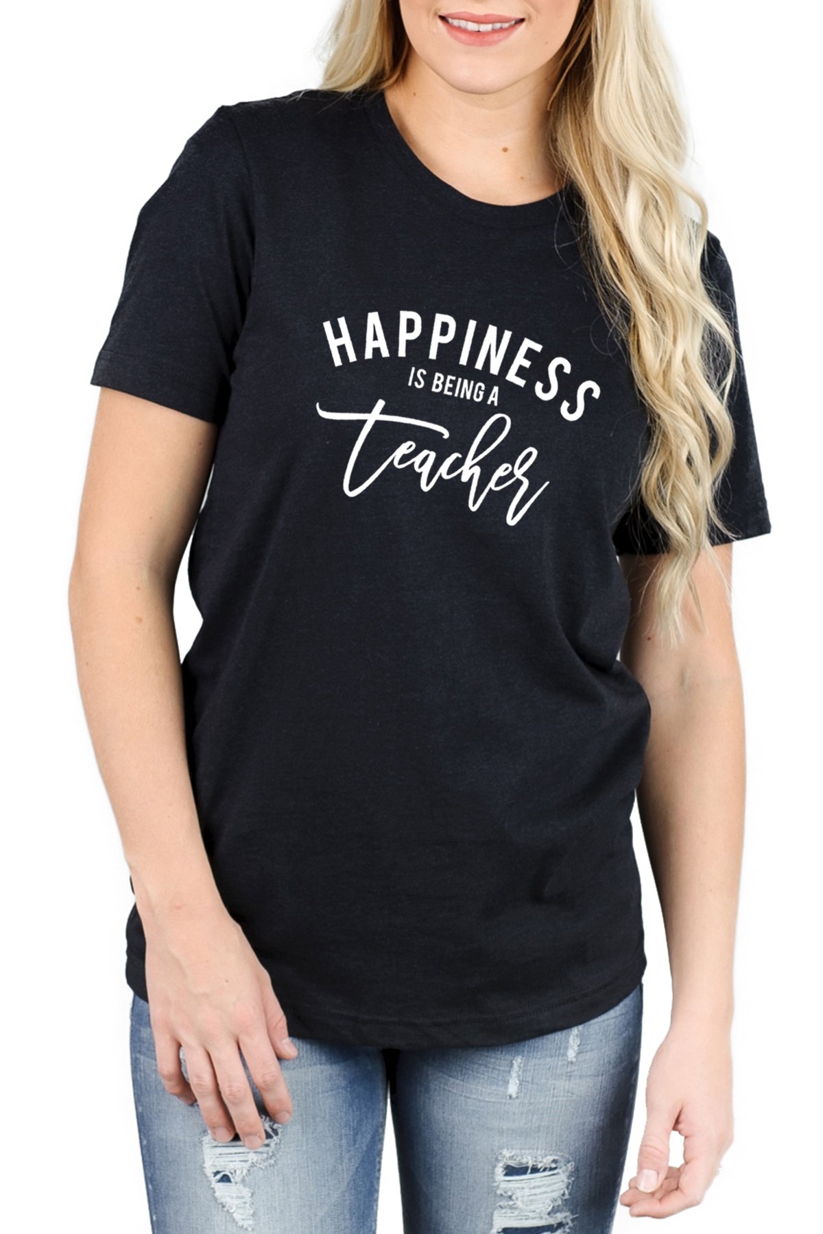 Teacher Life Graphic Tee - Funny Inspirational Teacher Appreciation Gift - Soft Cotton T-Shirt for Educators, Professors & School Staff - Perfect for Classroom, Teacher Week & Retirement Gifts