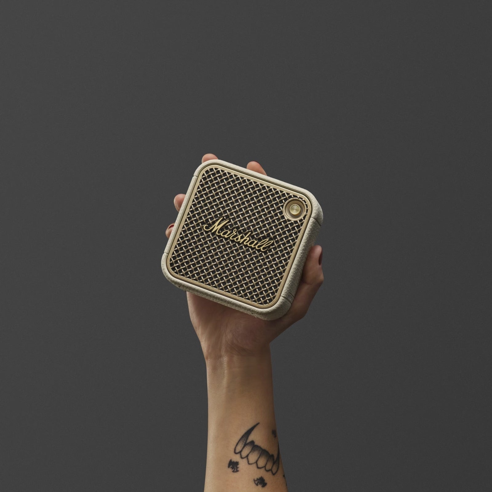 Marshall Willen II Portable Bluetooth Speaker - Wireless Outdoor Speaker with Rich Bass, IP67 Waterproof, 15+ Hours Playtime - Perfect for Travel, Camping, Beach & Home Use
