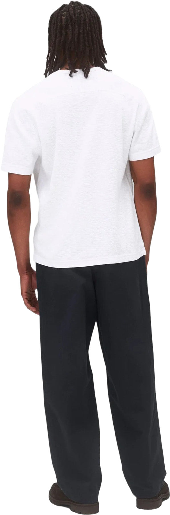 1X1 Slub T-Shirt for Men - Soft & Breathable Cotton Knit Tee - Perfect for Casual Wear, Gym & Everyday Outfits