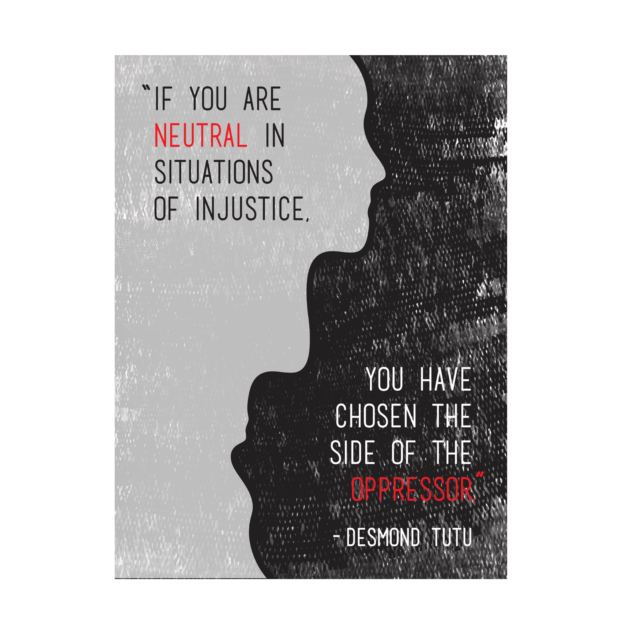 Trademark Fine Art 'Injustice' Canvas Wall Art Print by Tenisha Proctor - Modern Home Decor for Living Room, Bedroom & Office