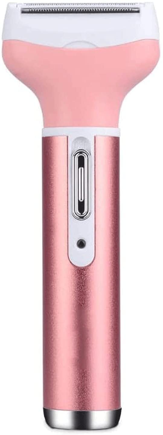 KouRy 4-in-1 Electric Hair Remover for Women - Waterproof USB Rechargeable Shaver & Trimmer for Body, Bikini, Eyebrow & Facial Hair Removal | Perfect for Travel, Gym & Home Use | Great Gift Idea (Pink)